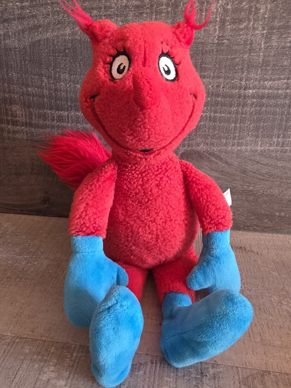 Dr. Seuss Fox in Socks Plush 15” Red Fox Stuffed Animal Toy Kohls Cares g52